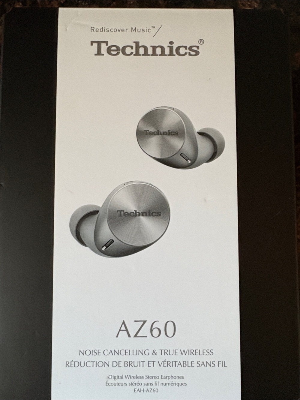 Technics Silver AZ60 True Wireless Earbuds with Noise Cancelling